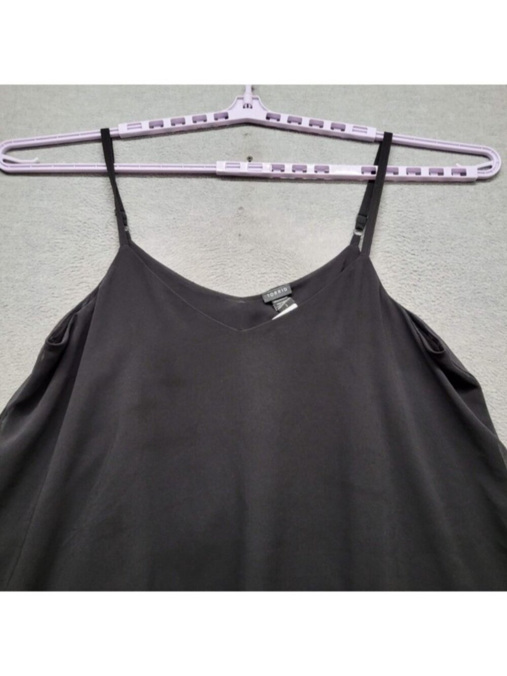 Express Black Layered Spaghetti-Strap Cami - Picture 2 of 3